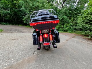 2015 Harley-Davidson Road Glide, чёрный, 1099000 рублей, вид 4
