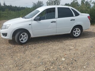 2013 Lada (ВАЗ) Granta I, белый, 265000 рублей, вид 4