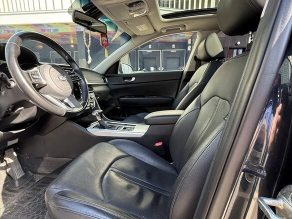 2019 Kia Optima IV Рестайлинг, синий, 2500000 рублей - вид 18