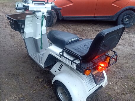 1999 Honda Gyro, белый, 97000 рублей, вид 1