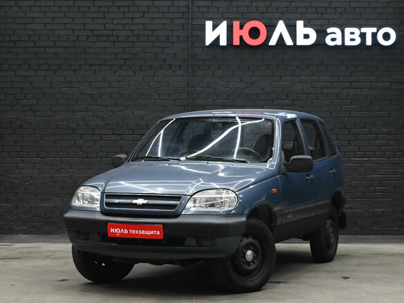 2008 Chevrolet Niva I, голубой