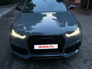 2015 Audi RS 6 III (C7) Рестайлинг, серый, 5500000 рублей, вид 4