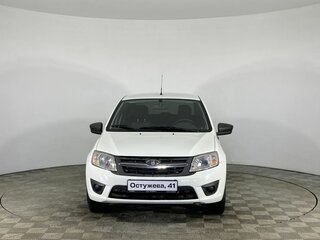 2016 Lada (ВАЗ) Granta I, белый, 580000 рублей, вид 2