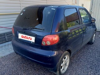2007 Daewoo Matiz I Рестайлинг, синий, 160000 рублей, вид 3