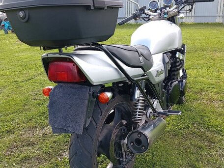 1995 Suzuki GSX 400 Impulse, серебристый, 160000 рублей, вид 2