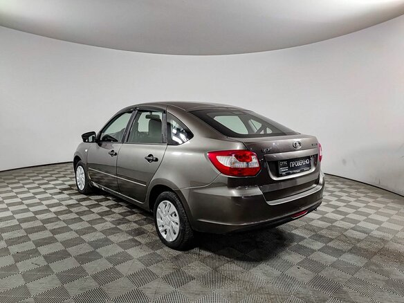 2018 Lada (ВАЗ) Granta I Рестайлинг, коричневый, 459000 рублей - вид 7
