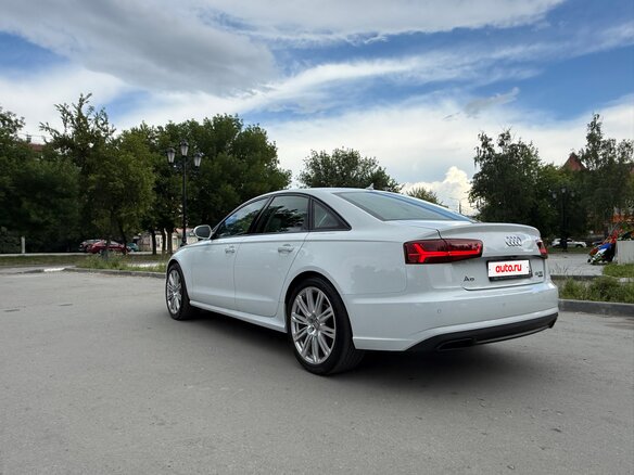 2016 Audi A6 IV (C7) Рестайлинг, белый, 2650000 рублей - вид 7