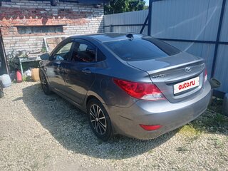 2011 Hyundai Solaris I, чёрный, 650000 рублей, вид 3