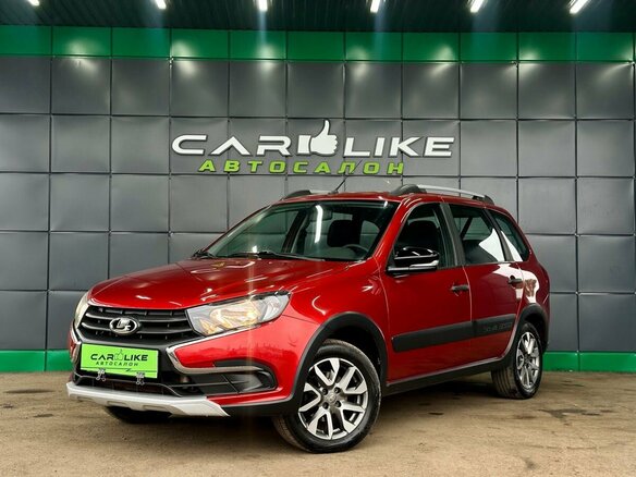 2019 Lada (ВАЗ) Granta Cross I Рестайлинг, красный, 769000 рублей - вид 1