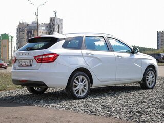 2019 Lada (ВАЗ) Vesta SW I, белый, 990000 рублей, вид 5