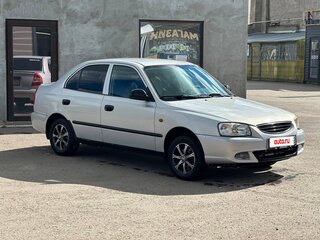 2008 Hyundai Accent ТагАЗ II, серебристый, 250000 рублей, вид 2
