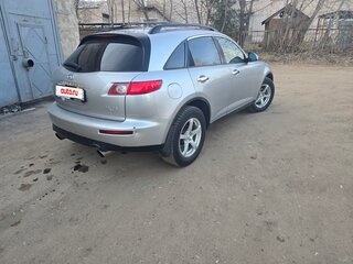 2005 Infiniti FX35 I (S50), серебристый, 780000 рублей, вид 3