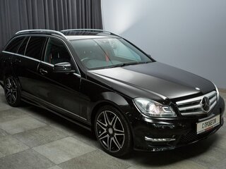 2014 Mercedes-Benz C-Класс 180 III (W204) Рестайлинг, чёрный, 1450000 рублей, вид 3
