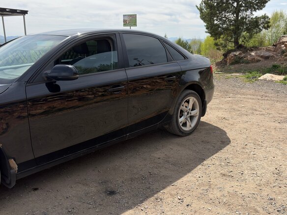 2012 Audi A4 IV (B8) Рестайлинг, чёрный, 850000 рублей - вид 9