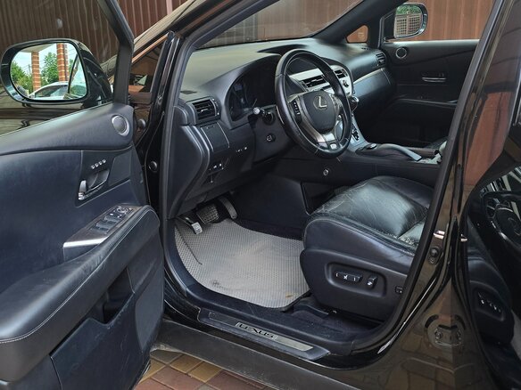 2012 Lexus RX 350 III Рестайлинг, чёрный, 1850000 рублей - вид 13