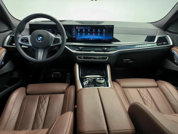 2025 BMW X6 40i III (G06) Рестайлинг, синий, 13450000 рублей - вид 8