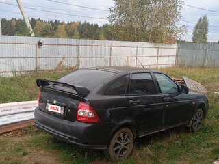2012 Lada (ВАЗ) Priora I, чёрный, 240000 рублей, вид 4