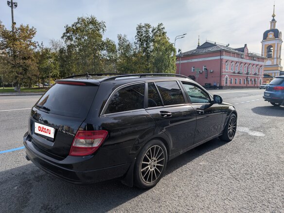 2007 Mercedes-Benz C-Класс 200 CDI III (W204), чёрный - вид 4