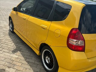 2008 Honda Jazz I Рестайлинг, жёлтый, 570000 рублей, вид 4