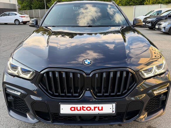 2021 BMW X6 30d III (G06), синий - вид 1