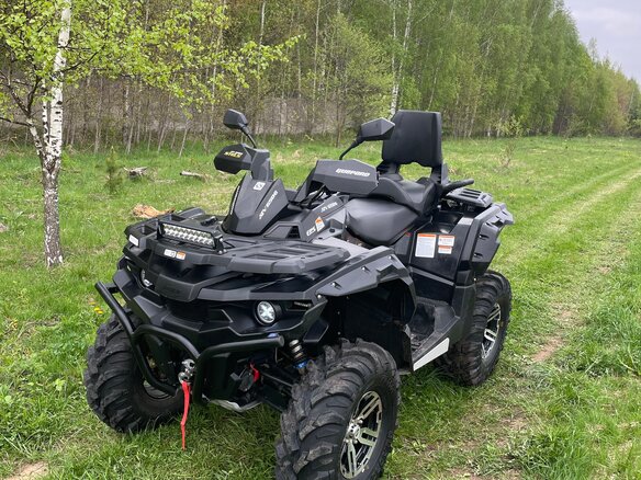 2018 Stels ATV-650 Guepard Trophy, чёрный, 690000 рублей - вид 1