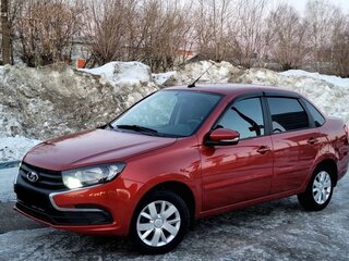 2019 Lada (ВАЗ) Granta I Рестайлинг, красный, 620000 рублей, вид 1