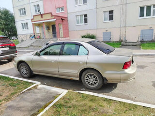 2000 Mitsubishi Galant VIII Рестайлинг, бежевый, 200000 рублей, вид 1