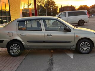 2003 Renault Symbol I Рестайлинг, серый, 185000 рублей, вид 5