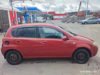 2006 Chevrolet Aveo I, красный, 170000 рублей, вид 2