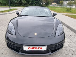 2017 Porsche Boxster S IV 718 (982), чёрный, 4343390 рублей, вид 3