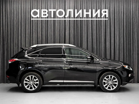 2013 Lexus RX 350 III Рестайлинг, чёрный - вид 4
