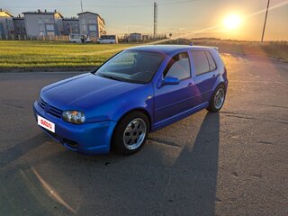 1998 Volkswagen Golf GTI IV, синий, 490000 рублей, вид 5