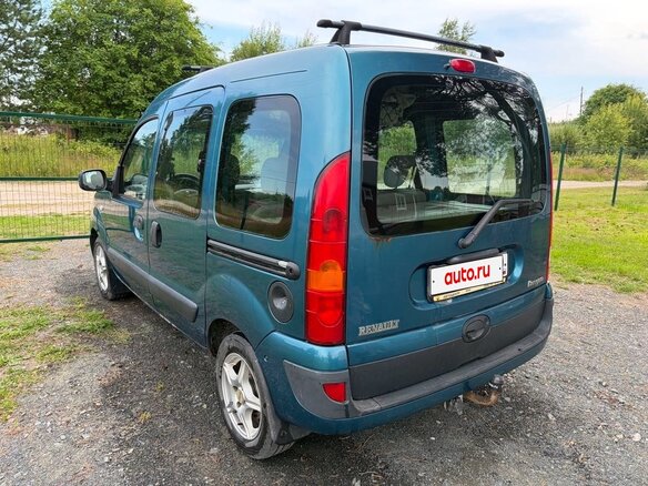 2008 Renault Kangoo I Рестайлинг, синий, 380000 рублей - вид 6