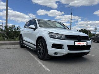 2012 Volkswagen Touareg II, белый, 2500000 рублей, вид 3