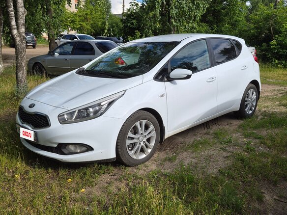 2014 Kia Ceed II, белый, 1300000 рублей