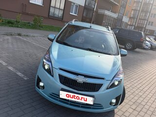 2010 Chevrolet Spark III, синий, 550000 рублей, вид 1