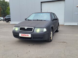 2002 Skoda Octavia I (A4) Рестайлинг, чёрный, 320000 рублей, вид 2