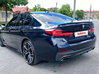 2021 BMW 5 серии 530i VII (G30/G31/G38) Рестайлинг, чёрный, 4600000 рублей, вид 5