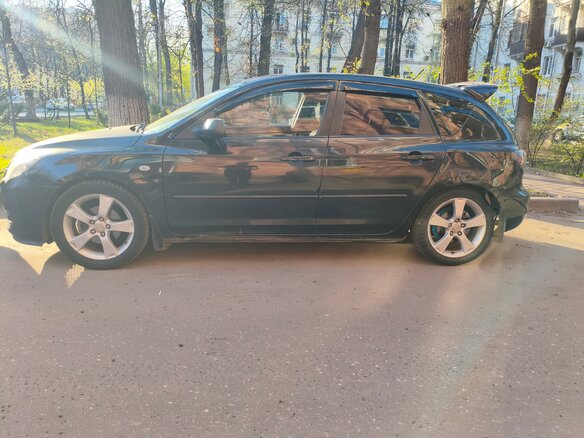 2007 Mazda 3 I (BK) Рестайлинг, чёрный, 380000 рублей - вид 8