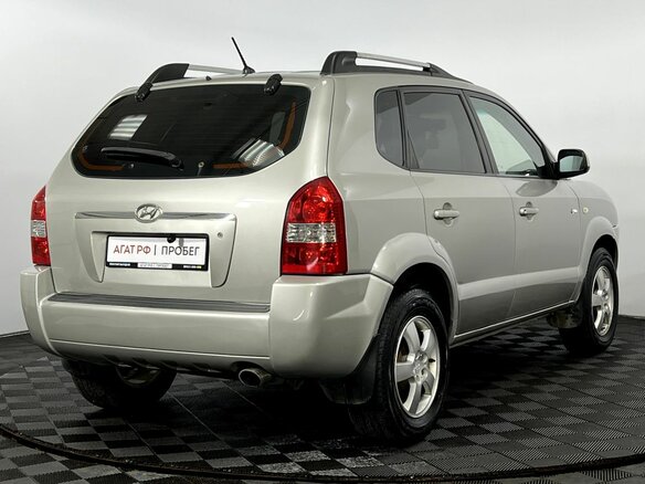 2007 Hyundai Tucson I, серебристый, 740000 рублей - вид 5