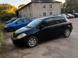 2008 Nissan Tiida I, чёрный, 650000 рублей, вид 1