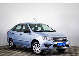 2017 Lada (ВАЗ) Granta I, голубой, 629000 рублей, вид 1