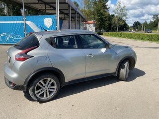 2014 Nissan Juke I, серебристый, 950000 рублей, вид 4