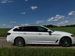 2019 BMW 5 серии 530d xDrive VII (G30/G31/G38), белый, 4200000 рублей, вид 5