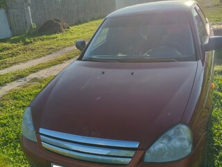 2009 Lada (ВАЗ) Priora I, красный, 80000 рублей, вид 2