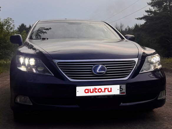 2008 Lexus LS 600h L IV, синий - вид 7