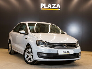 2018 Volkswagen Polo V Рестайлинг, белый, 1250000 рублей, вид 2