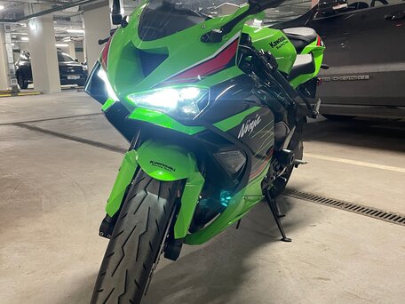 2024 Kawasaki ZX-6 Ninja, зелёный, 1550000 рублей, вид 1