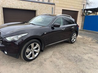 2008 Infiniti FX35 II (S51), коричневый, 1400000 рублей, вид 4