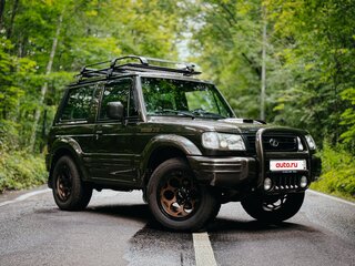 1997 Hyundai Galloper II, коричневый, 1700000 рублей, вид 2